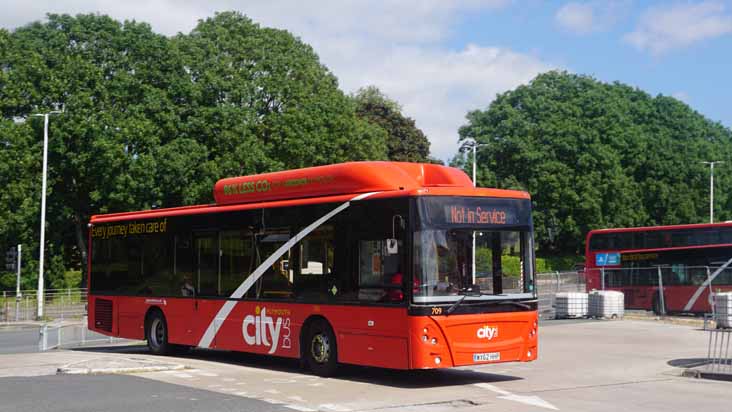 Plymouth Citybus MAN 18.270 Caetano 709